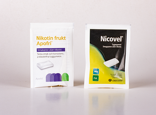 samples in sachets